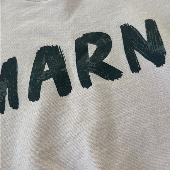 Pink Cropped Oversized Sweatshirt - Picture 3 of 6